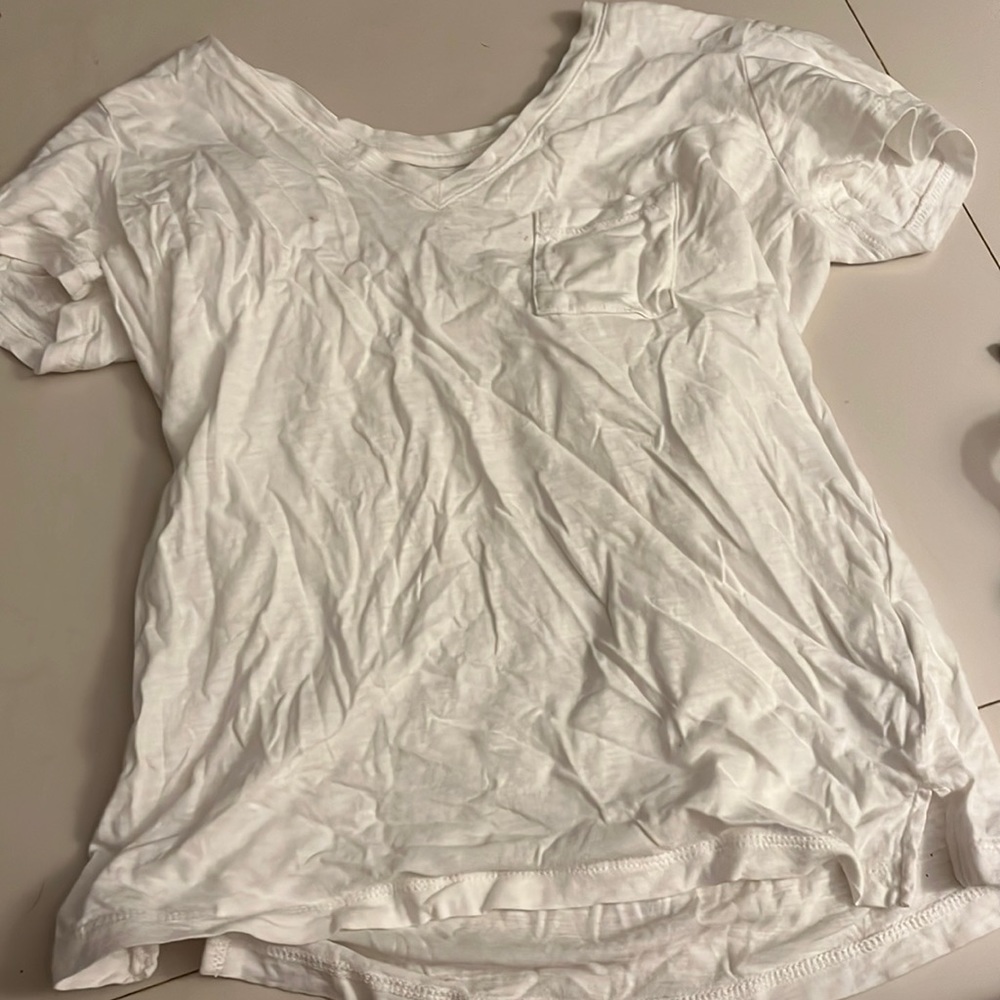 White madewell tee size s